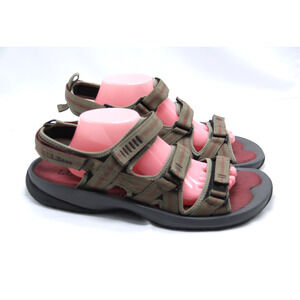 LL Bean Monhegan Sandals Mens Size 13 Green Fisherman Sports Water Green 503339